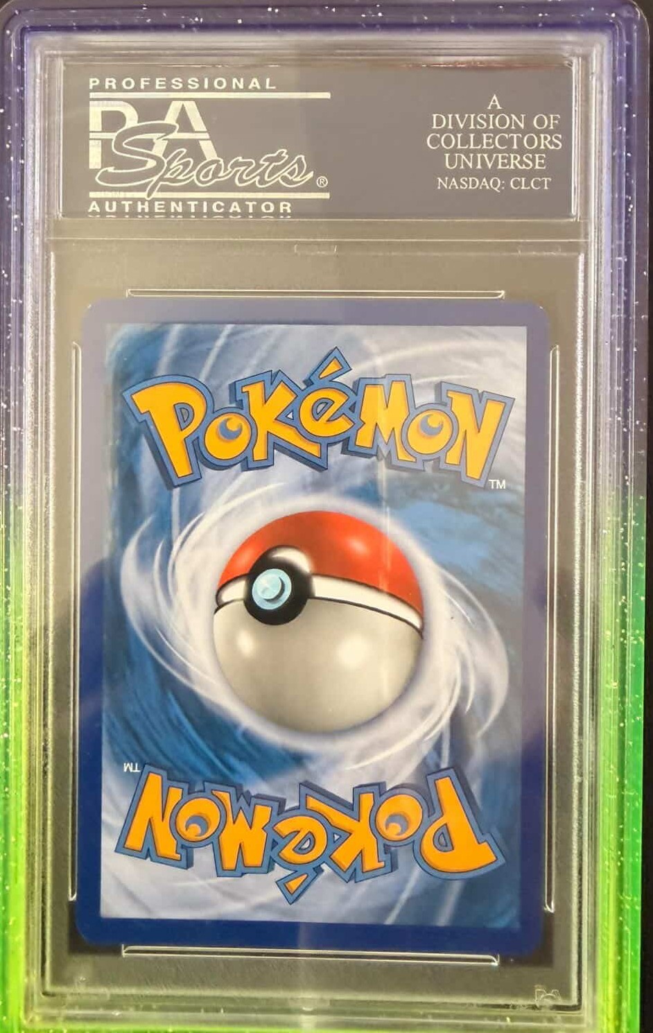 PSA9 English Gold Star Espeon - Back